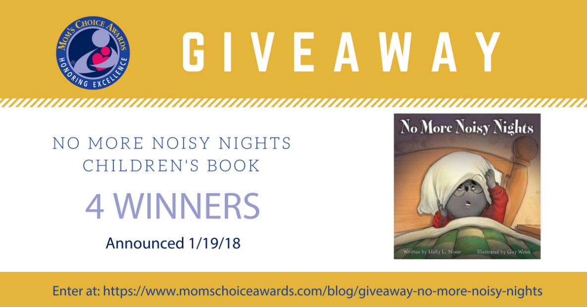 giveaway children's book no more noisy nights